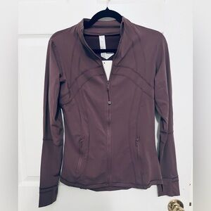 lululemon athletica yoga plum Jacket 8